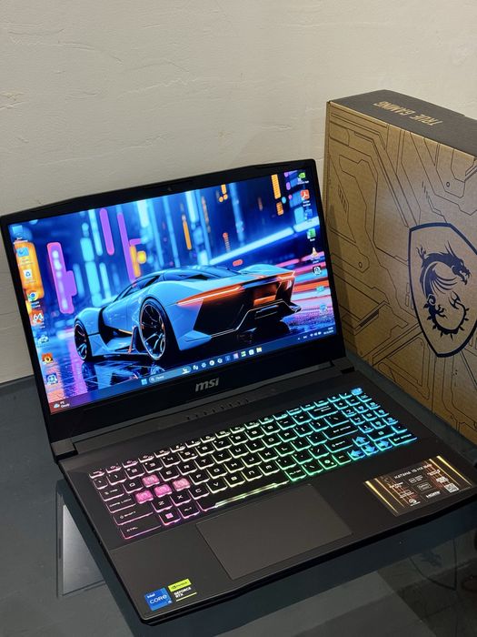 Мощный игровой ноутбук MSI-Katana-15HX (i5-14450HX/RTX5060-8Gb-115W)