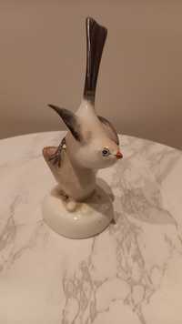 Figurka ptak ptaszek porcelana vintage Aquincum Węgry super stan!