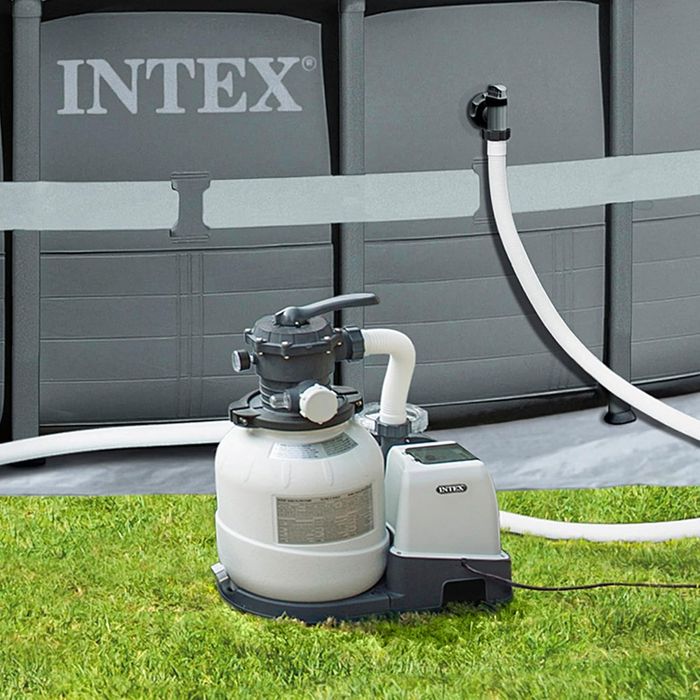 Intex Krystal Clear filtr piaskowy 12 m³ do basenów do 42 000 l 26652