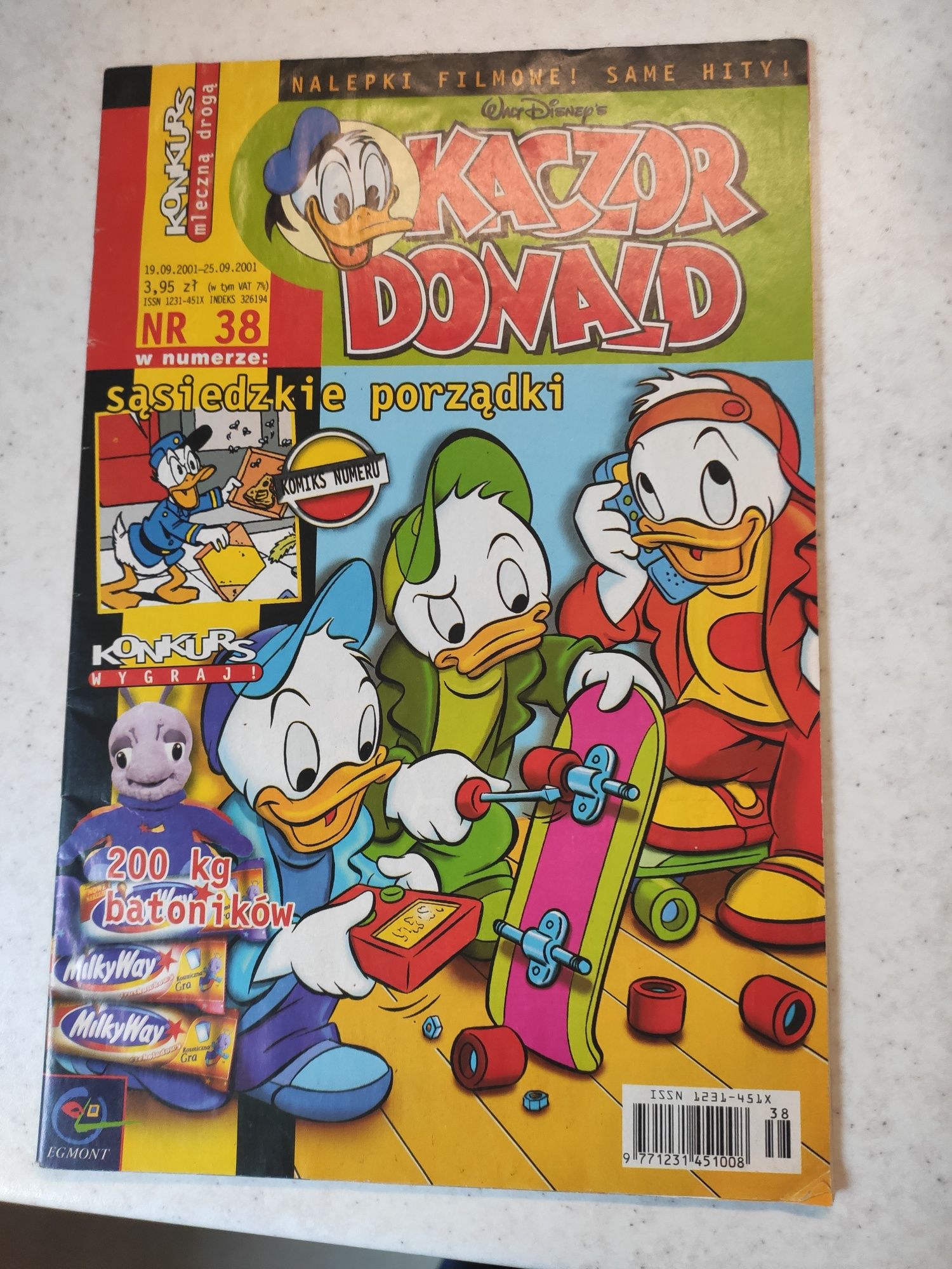 Stary komiks kaczor donald