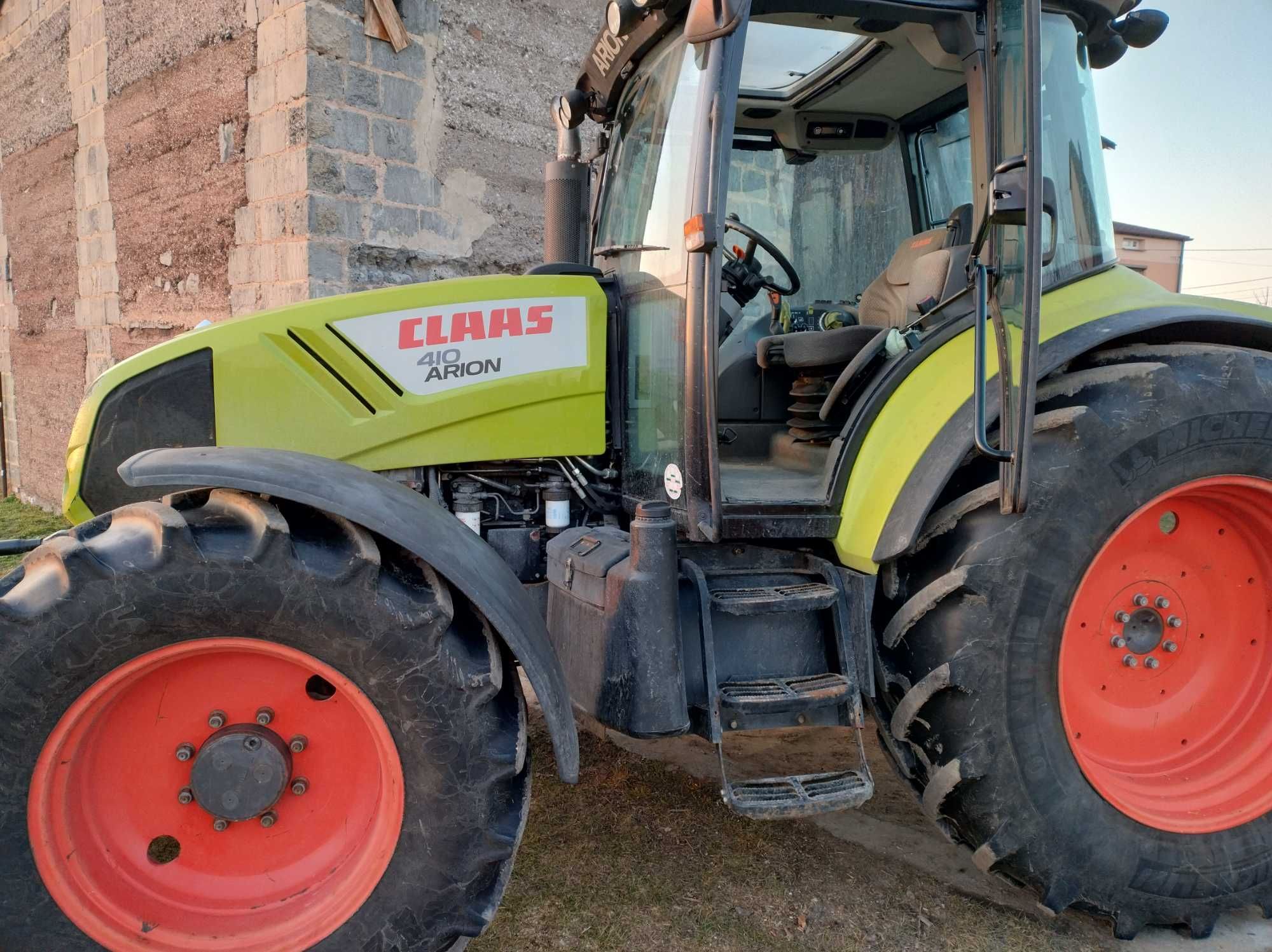 Claas arion 410 , silnik john deere 115km