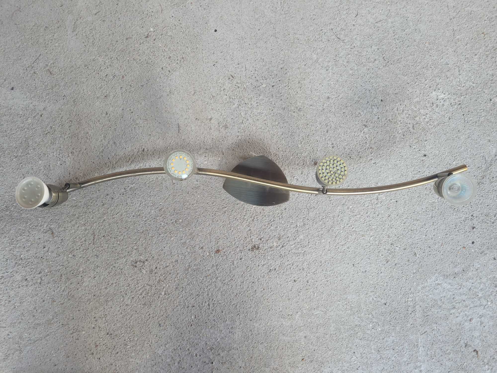 Lampa sufitowa halogenowa 4 halogeny