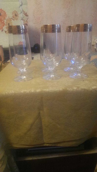 Фужеры винтажные (Чехословакия)