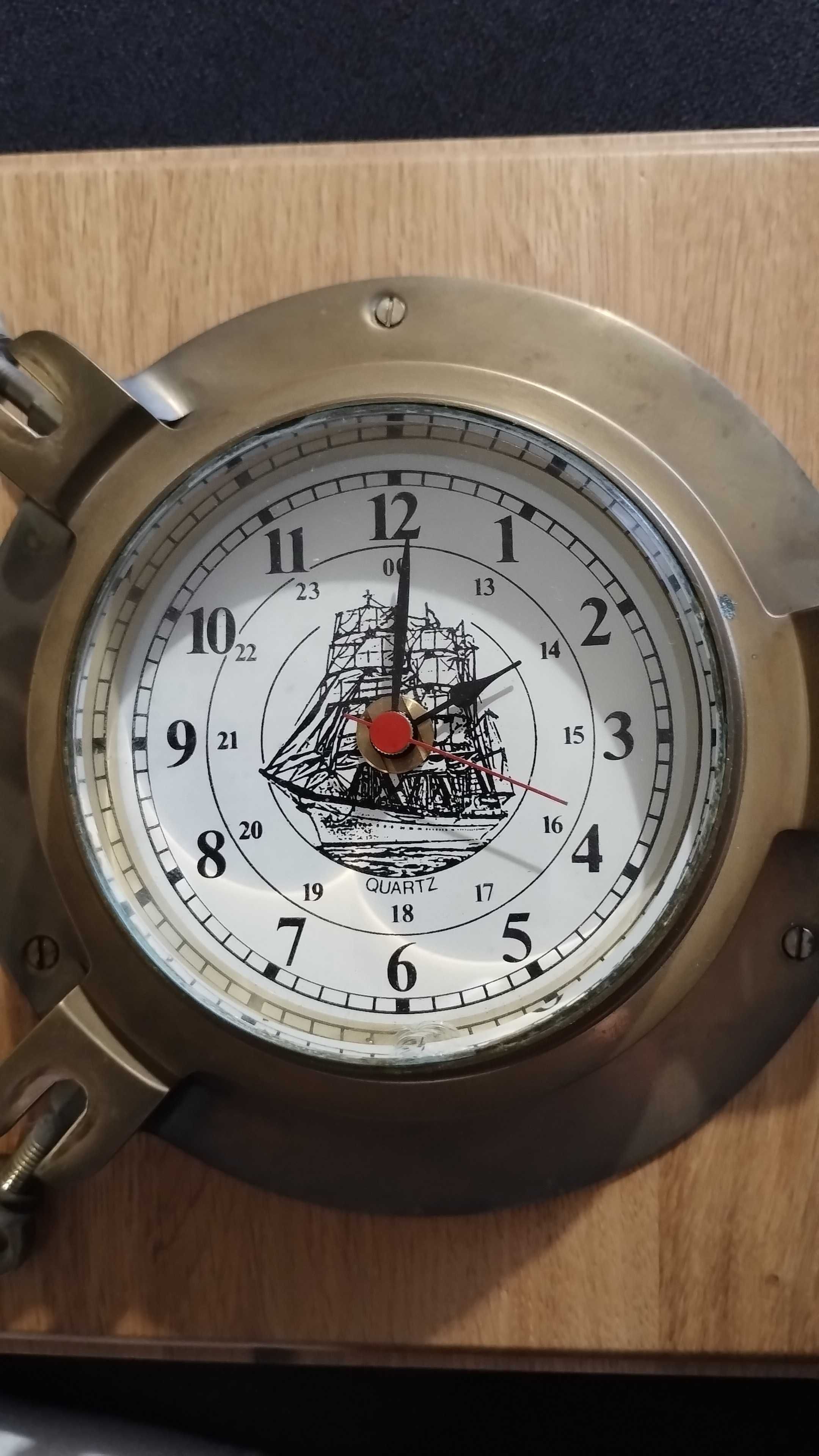 Zegar jacht jachtowy antyk światowy bullaw
