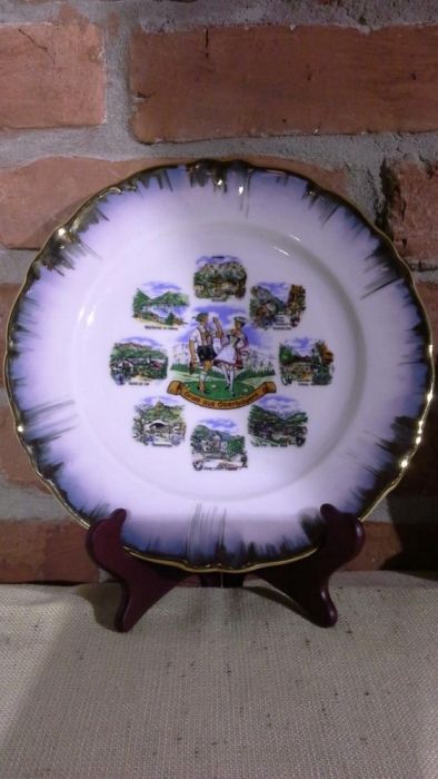 Talerze wiszące ozdobne, Porcelana Winterling, Made in Japan