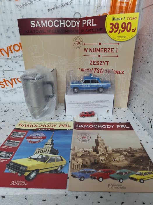 Dodatki PREMIUM Fiat 125P Milicja Kultowe Samochody PRL