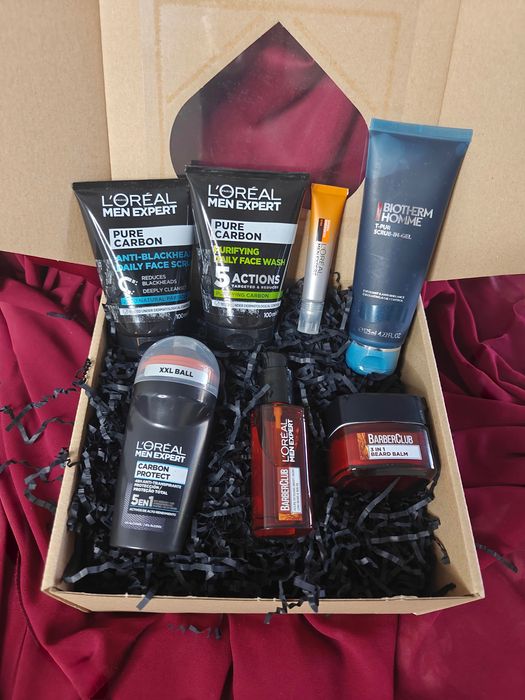 Pielęgnacja twarz mężczyzn Box prezentowy L'Oreal Men Expert Biotherm