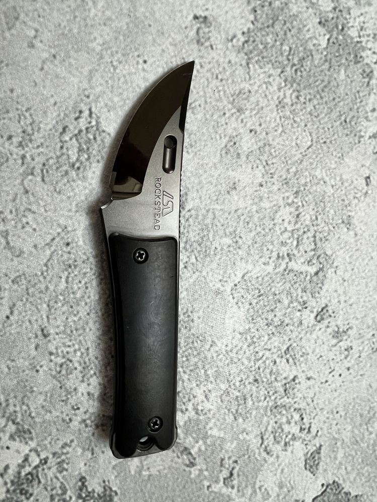 Rockstead Knives Chou Ironwood nóż na szyję HRC 65