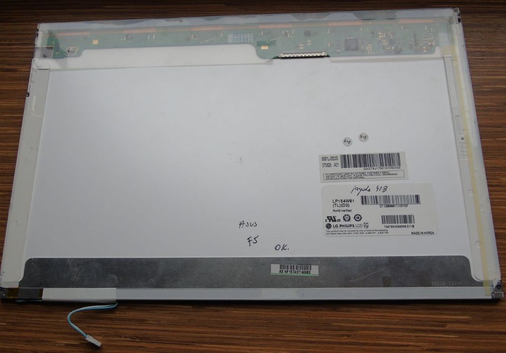 Matryca Asus Acer HP Dell itp LCD 15,4" 30pin montaż Ciechocinek Toruń