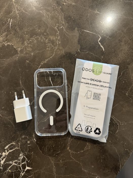 Carregador, capa e pelicula - IPHONE 17 Pro