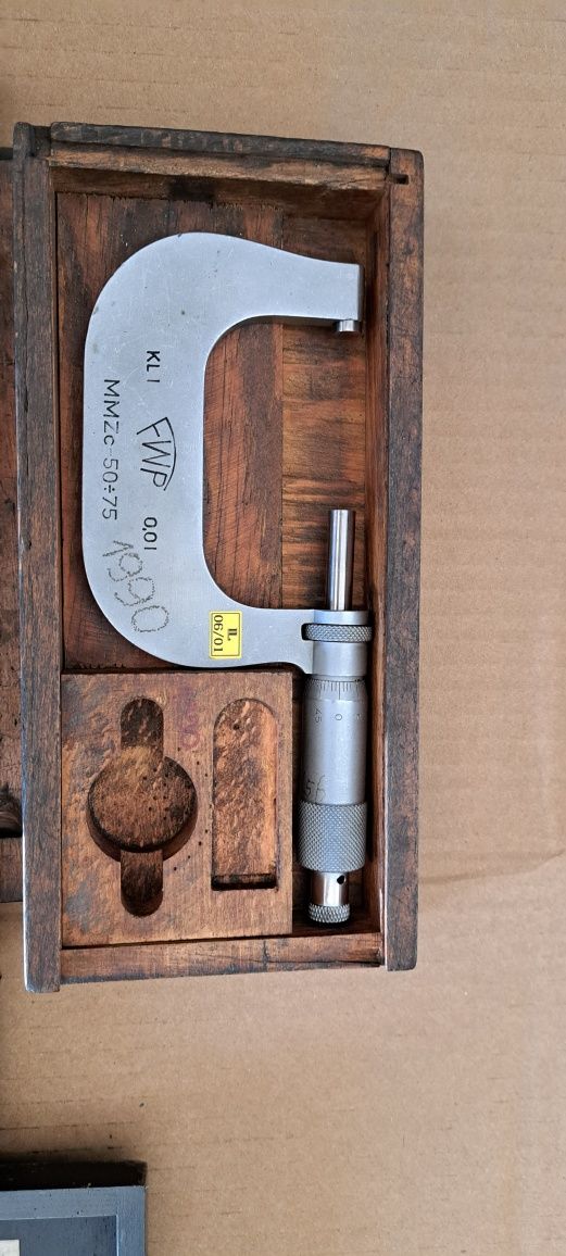 Mikromierze mikromierz mikrometr 25-50,  50-75, 125-150 komplet