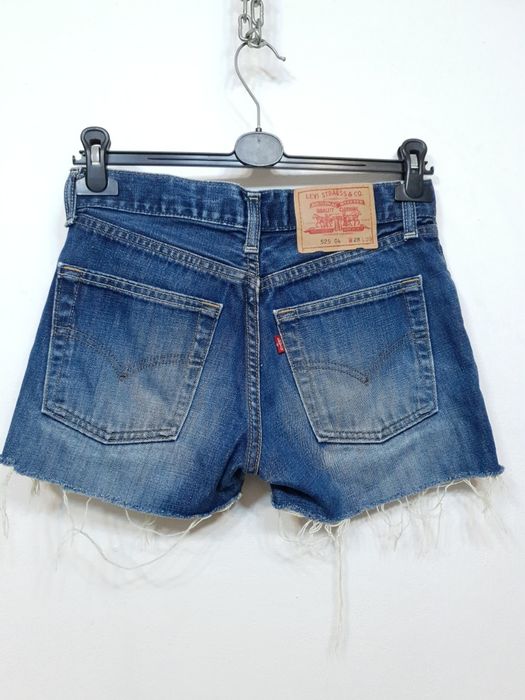 Spodenki szorty jeansowe damskie Levis 525 04 W28 XS Pas 72cm