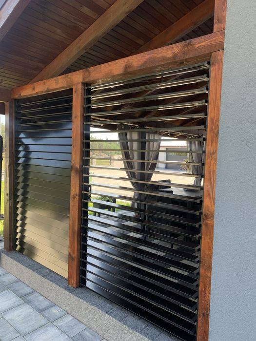 System ruchome deseczki, żaluzji ogrodowe