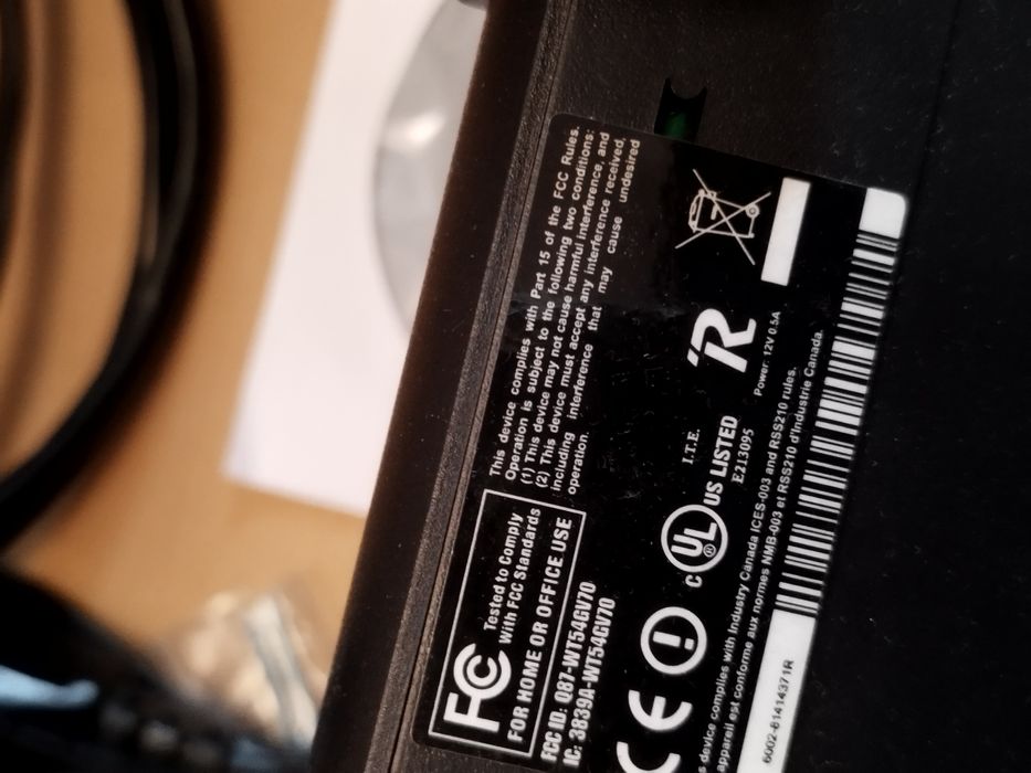 Modem Linksys niebieski