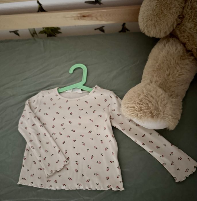Bluzeczka z długim rękawem H&M