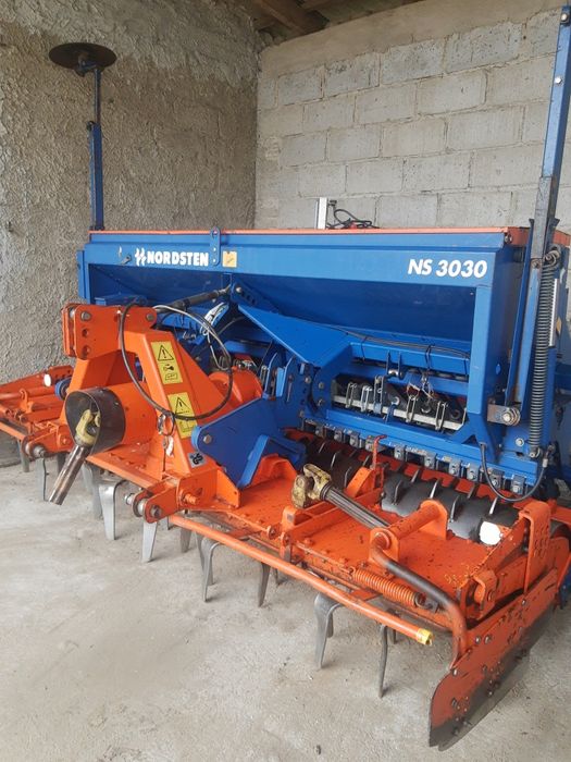 Zestaw uprawowo siewny 3 m  Kuhn + siewnik Nordsten