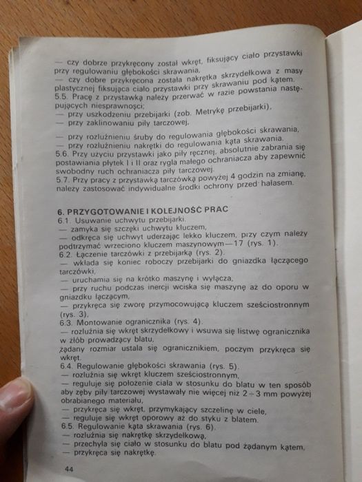 Przystawka do wiertarki - piła tarczówka, z instrukcją