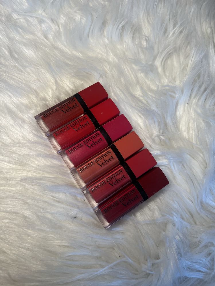 Bourjois Rouge Edition Velvet - 6 sztuk!