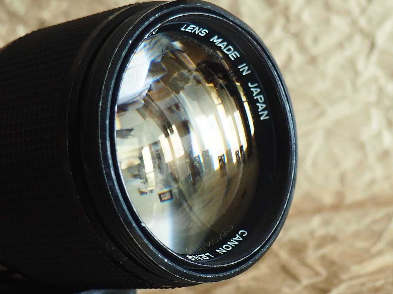 Obiektyw Canon FD 135mm f2.5.