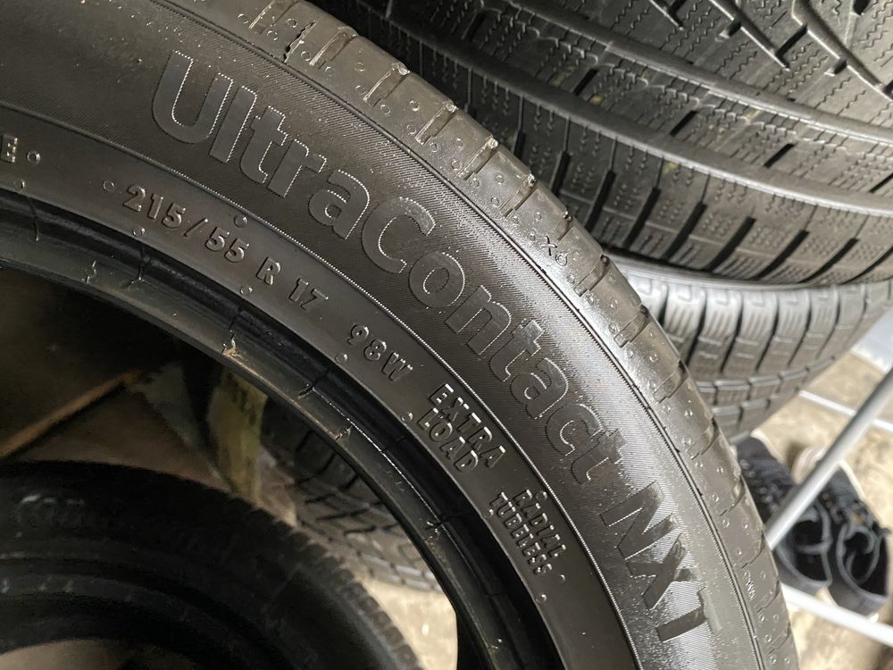 215/55 R17 Continental UltraContact NXT 23г пара шин летних.