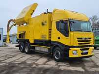 Iveco stralis  as260sy/fp-cm  saugbagger Koparka ssąca odkurzacz wuko stralis bdf euro 5