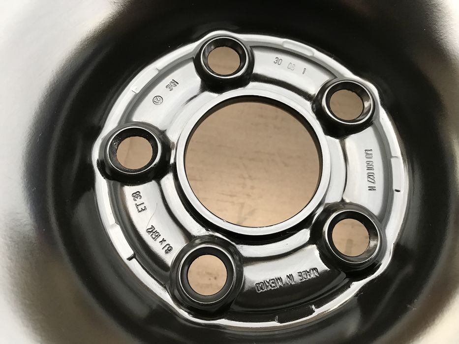 Сталевий диск Фольцваген Шкода 5х100 R15 ET38 новий з запаски