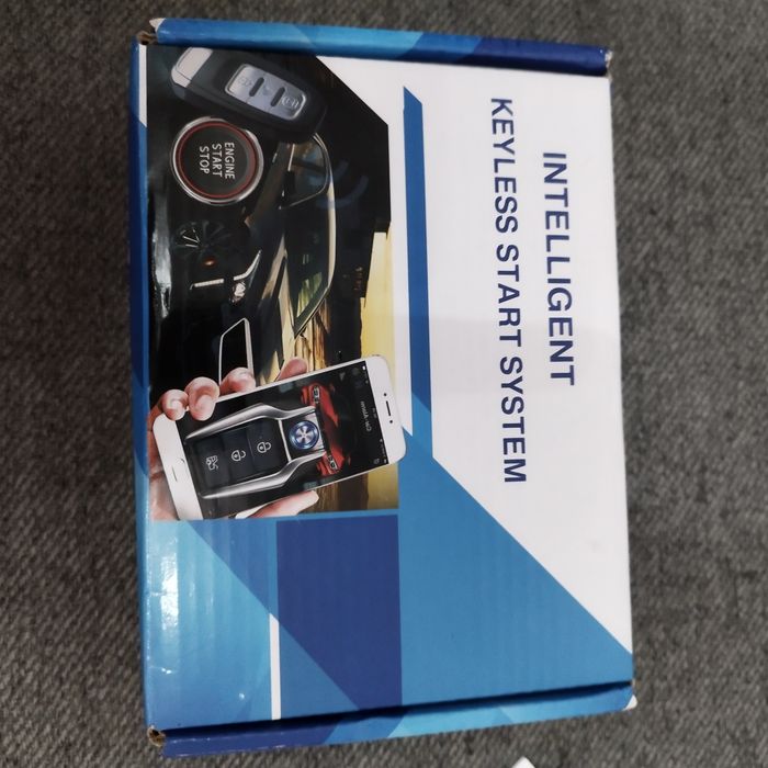 Kit fecho central de portas com botão star and stop