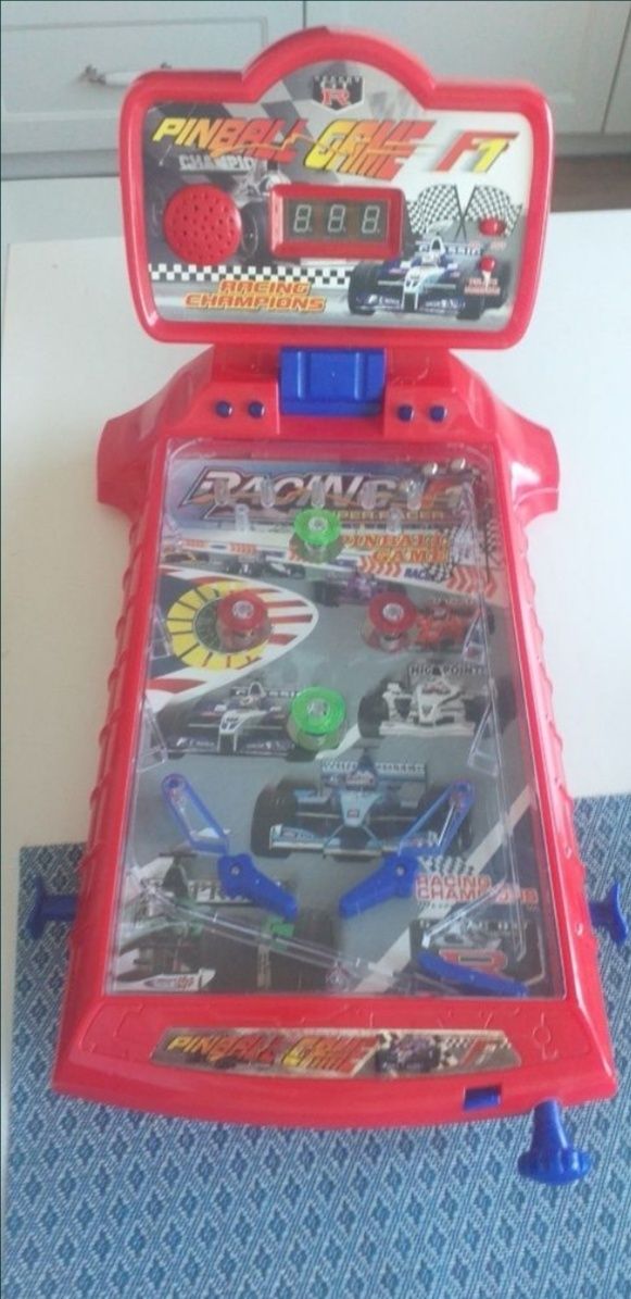 Fliper, Pinball, Racing F1, gra dla dzieci,wyścigi, autka, auta,