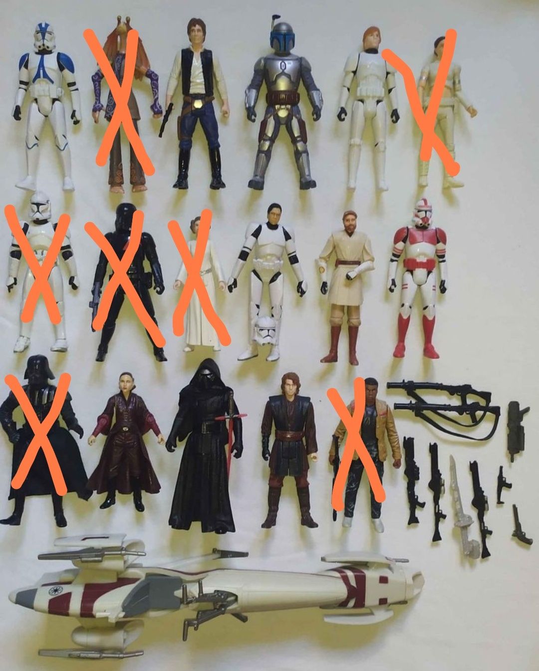 Star Wars Action Figures e outros