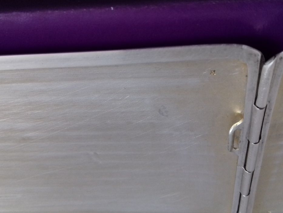 Cigarreira em Prata Javali