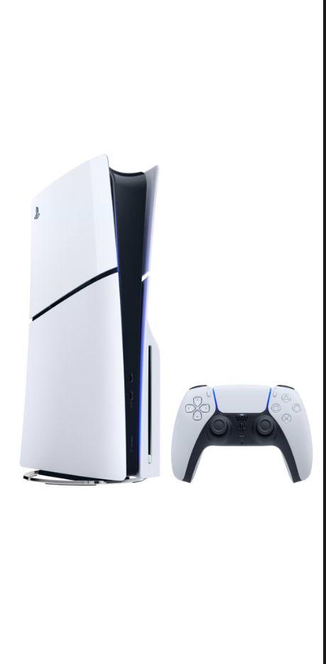 Playstation 5 slim blue ray 1тб 2 джойстика