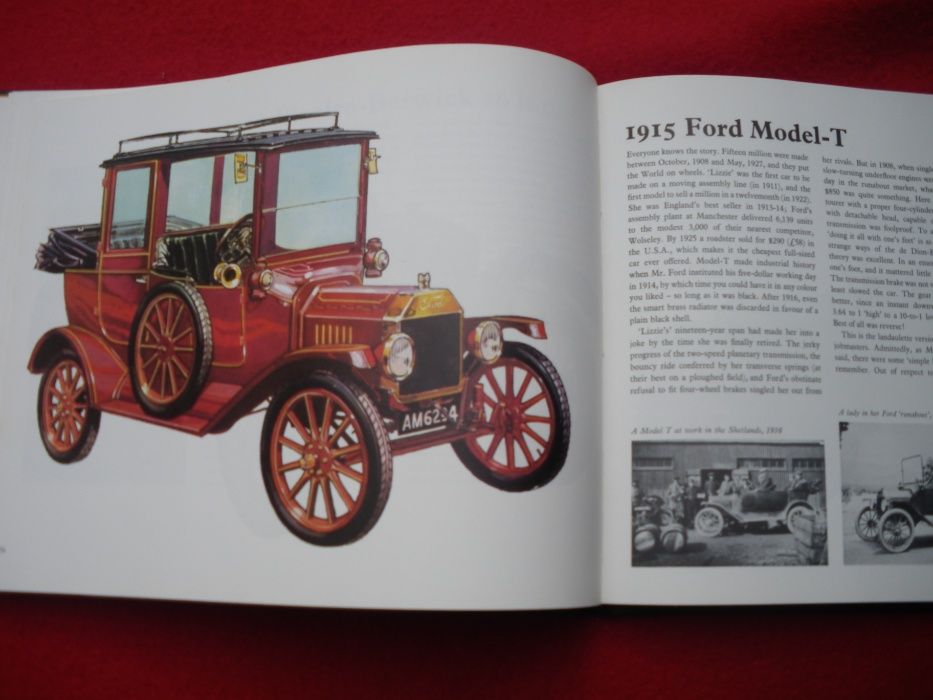 "An Era of motoring-The vehicles of a past age" automóveis antigos