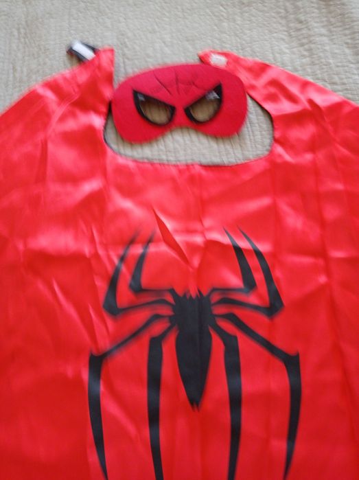 Накидка спайдермен на хеловін