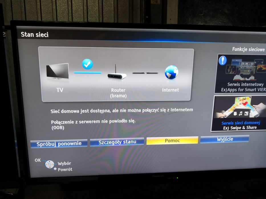 Telewizor Panasonic 40 cali Smart TV Netflix pilot