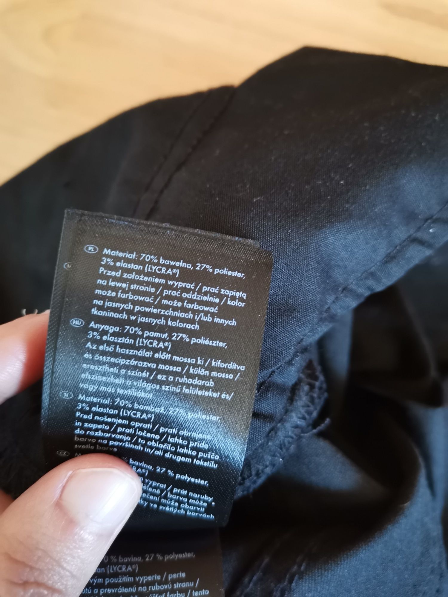 Spodnie z połyskującym brokatem Esmara r. 38
