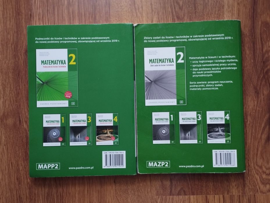 Matematyka 2 podręcznik i zbiór