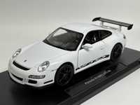 Porsche GT3RS + 1/18 + Branco + Novo + WELLY + Portes Grátis