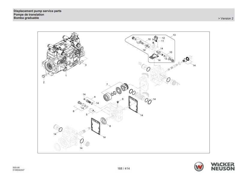 Katalog części Wacker Neuson SW20 SO5-4