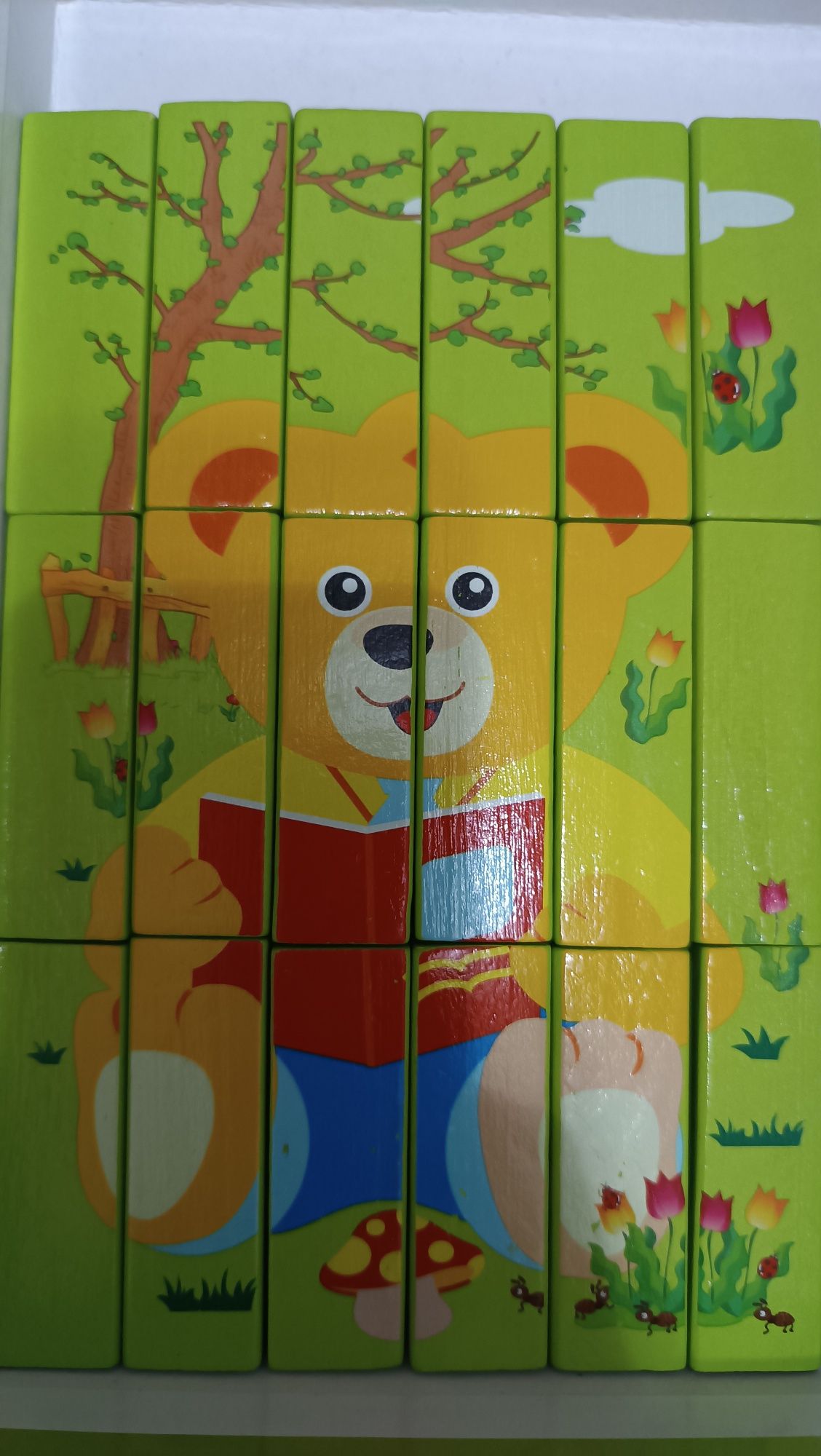 Дерев'яна Джанга-пазл Multifunctional Puzzle Jenga