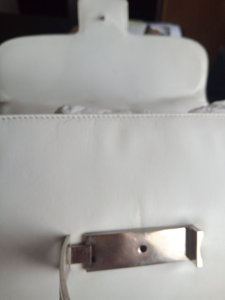Moschino vintage handbag (mala de mão) branca