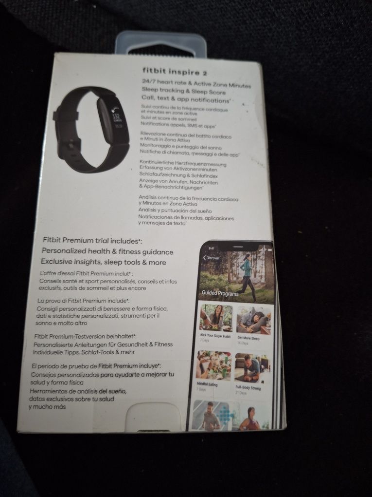 Nowa opaska smart fitbit