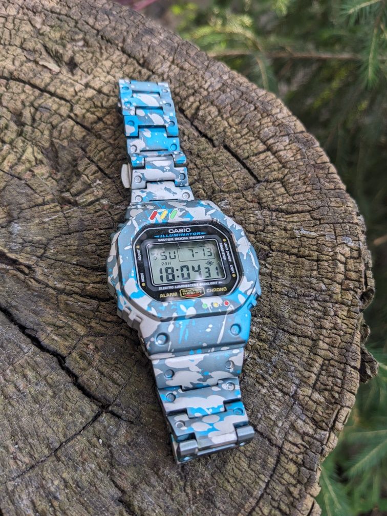 Часы Casio DW5600E castom