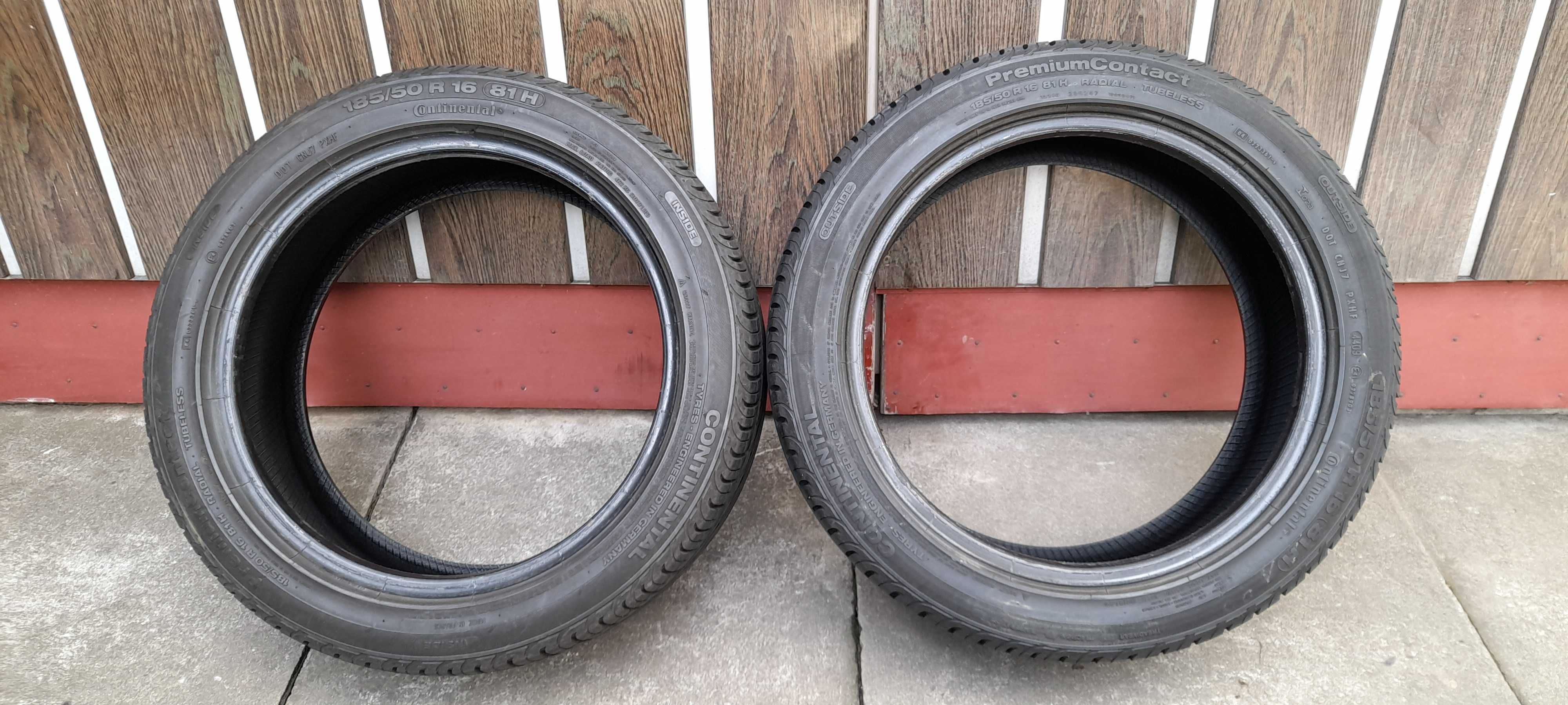 Opony letnie Continental  185/50 R16  81H