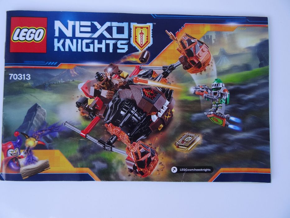 Lego 70313 Nexo Knights Lawowy rozłupywacz Moltora