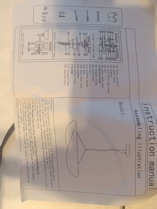 Nowoczesna kreatywna lampa wisząca led