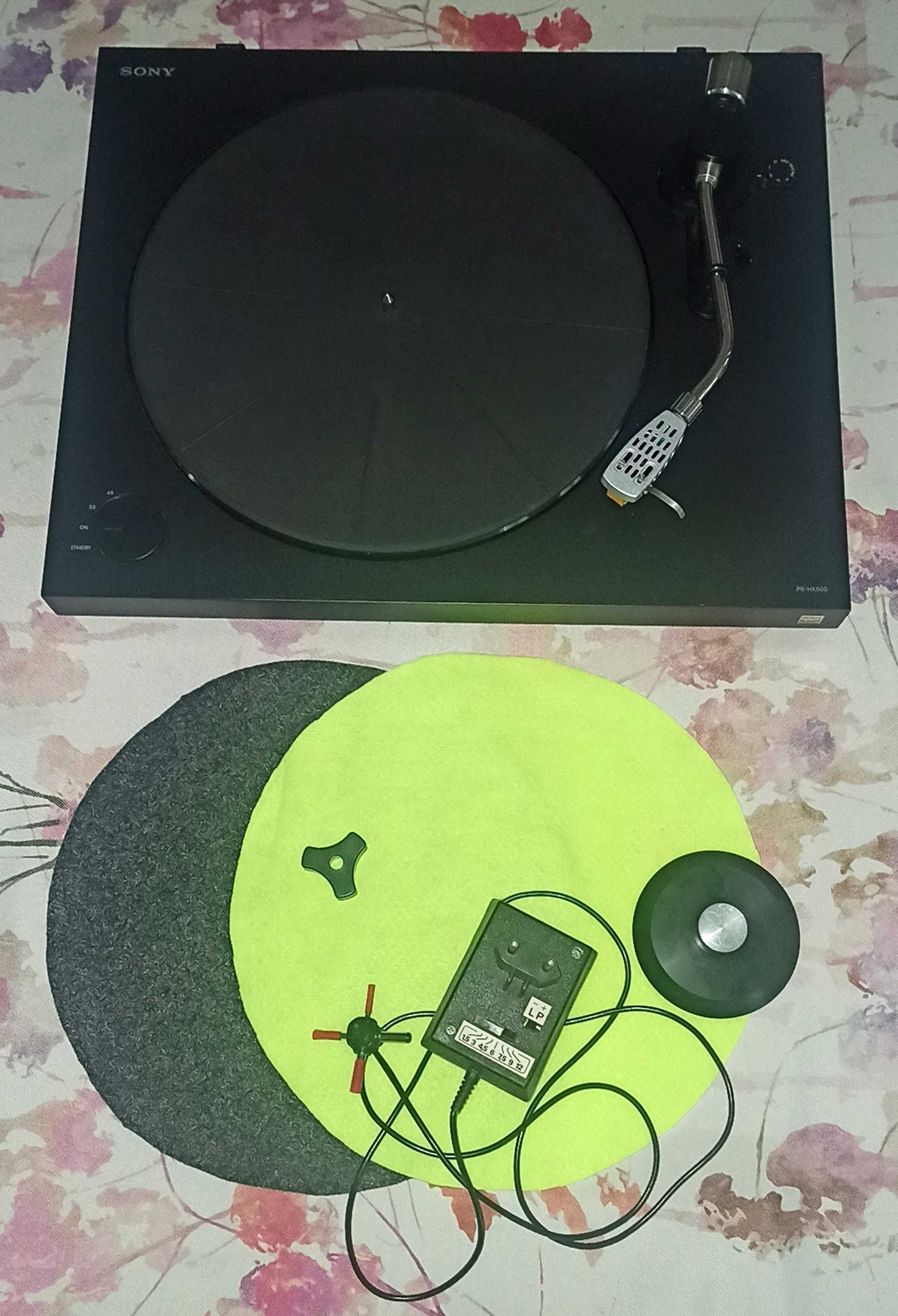 Gramofon składak - ramię Englebert SP-1, napęd i plinta Sony PS-HX500