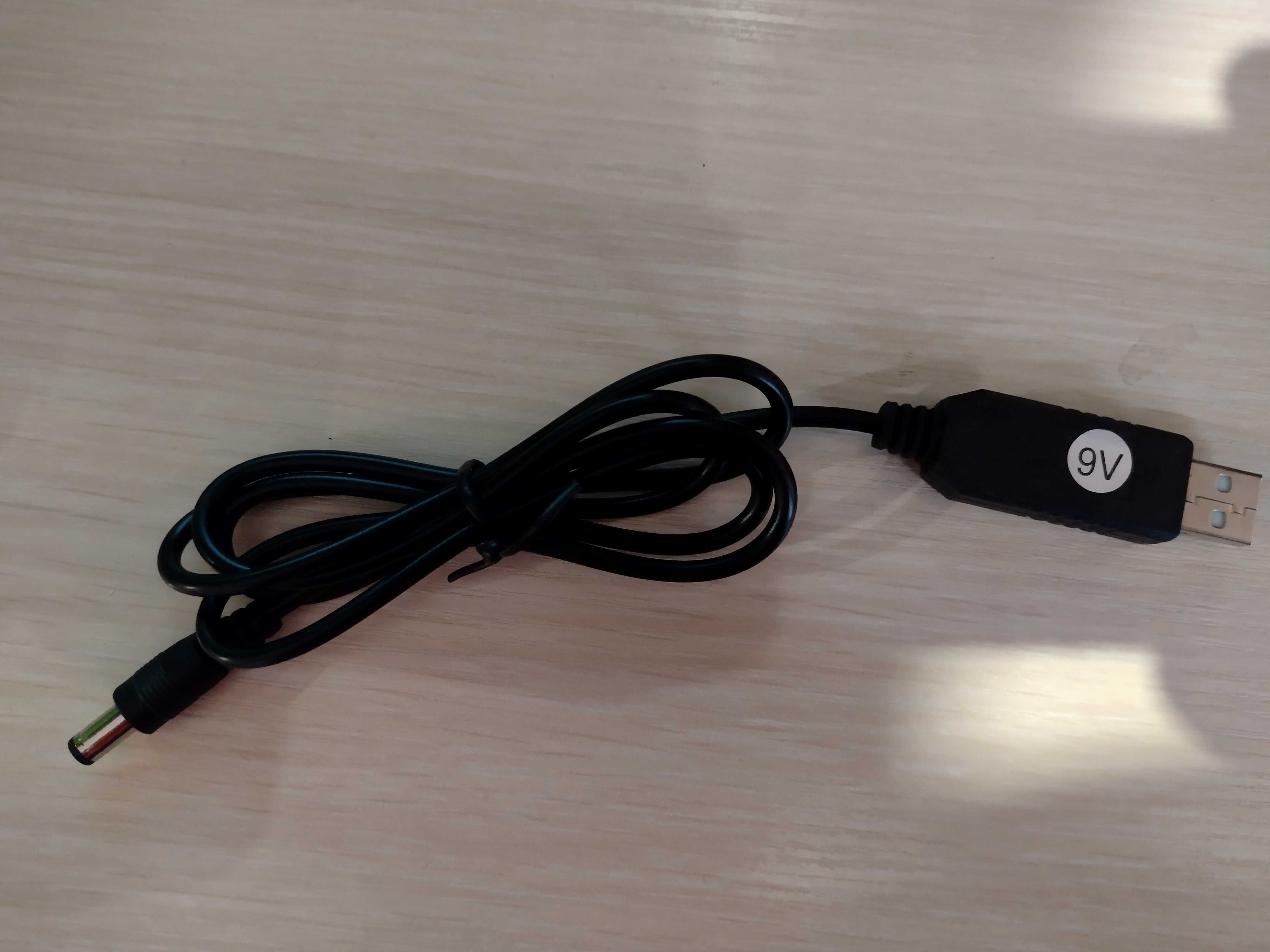 Підвищувальний кабель з 5V в 9V, 12V USB DC5.5х2.1