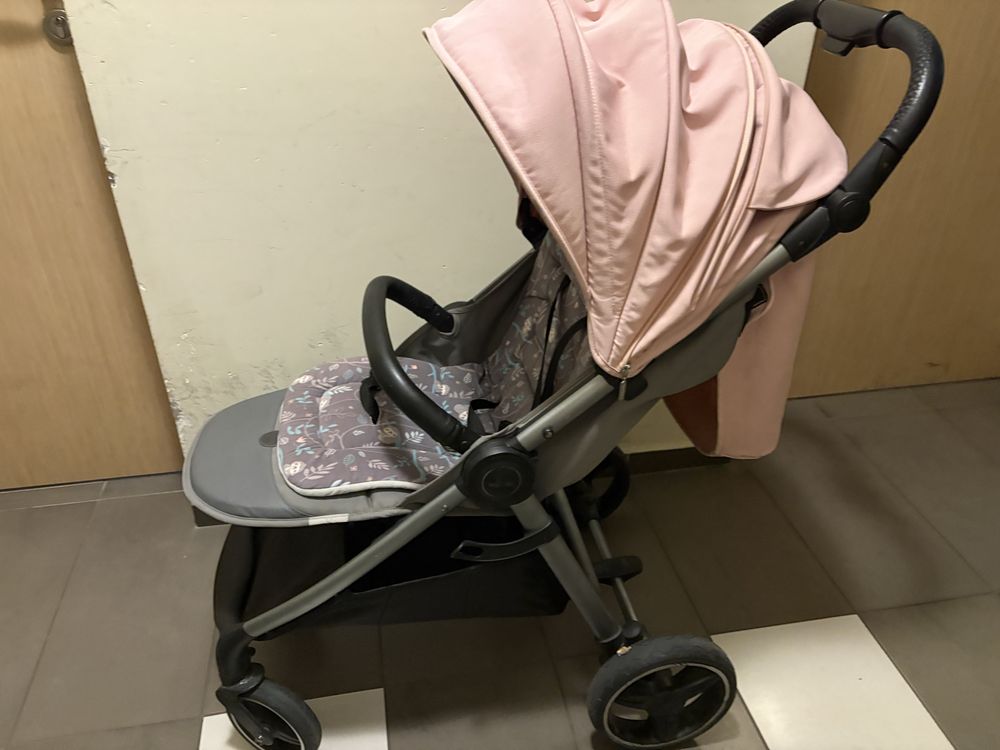 Wózek Baby Design Wave pink
