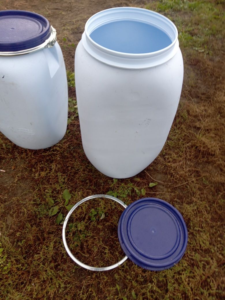 Beczki plastikowe do kapusty ogórków miodu zacieru wina deszczówka poj