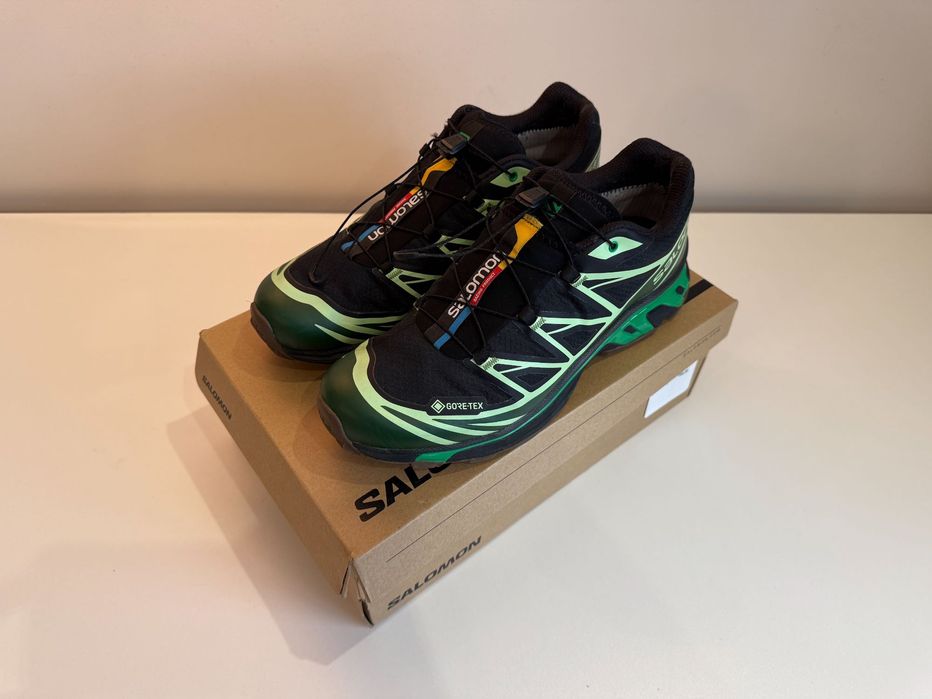 Salomon XT-6 Gore-Tex Black/Eden/Green Ash (ORIGINAL)